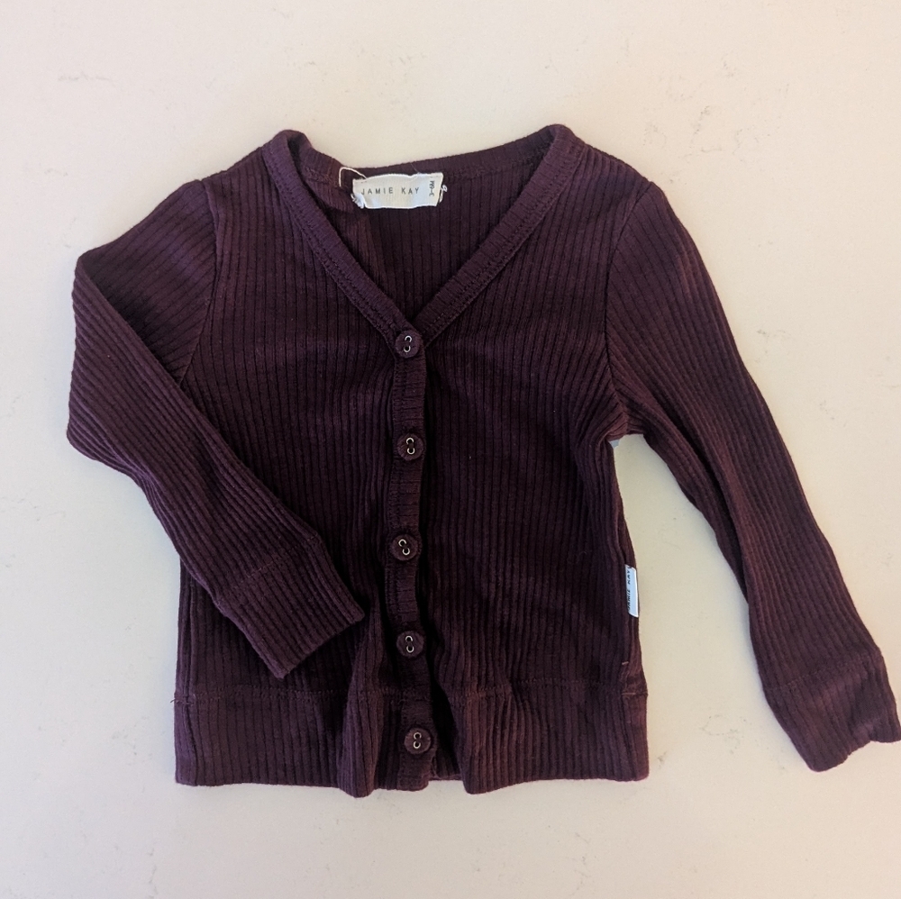 Jamie Kay | Ribbed Button Down Cardigan